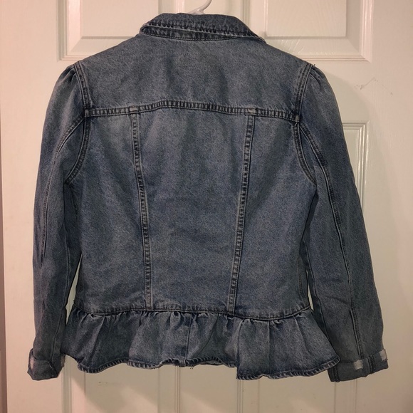 medium blue jean jacket!! - Picture 3 of 3